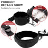5ac05e55d9ec8ddf BDSM Bondage Set Erotic Bed Game Adults Handcuffs Vibrator Nipple Clamps Whip Spanking Slave Collars SM Kits Sex Toys For Couple