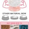 Y YHY Slow Feeder, Elevated Food Bowl Tilted Design for Dog and Cat for Dry and Wet Food