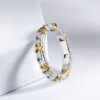 5ad05cf252851c8f TBCYD 3mm D Color Moissanite For Women S Sterling Sier Diamond Eternity Ring Wedding Band Hand Fine Jewelry Wholesale