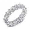Elegant Promise Ring Sterling Sier Diamond cz Engagement Wedding Band Rings For Women Men Fine Jewelry Gift