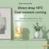 5aecb6b0f11d99e9 Water Coog USB Mini Small Desktop Turbo Foldable Cold Air Humidifier Spray Fan