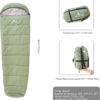 Lightweight Mummy Sleeping Bag 2.87lbs, Backpacking Sleeping Bag 42℉-55℉, Nylon Shell and Lining, Compact, Ultralight Sleeping Bag for Backpacking Camping Hiking