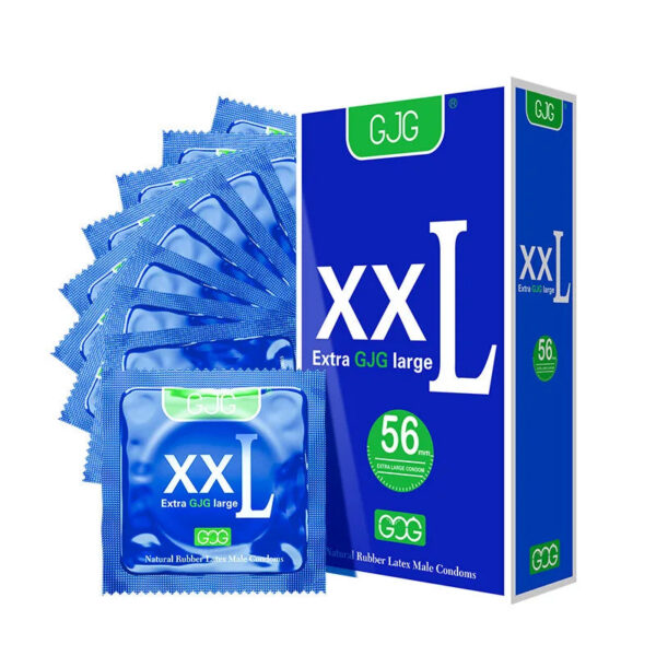 Extra Large 58mm size Ultra Thin Condoms Adults Toys For Men 10pcs XXL G-Spot Penis Sleeve Super Smooth Condones Sex Products