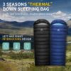 5afefc7d021f3c75 BUERTS Daunen Sommer Schlafsack, 840g Schlafsack kleines packmaß,680 FP,Ultraleicht Schlafsack Erwachsene und Jugendliche, Wandern, Camping und andere Outdoor Aktivitäten. Mit Kompressionssack.