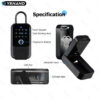 5b0464b6f9af108f TTlock Smartkey Lock Box Home Key Wireless Smartlock Box Electronic Key Box App Digital Code Bluetooth Key Safe Padlock for Host