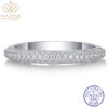 5b1035f69d66693e WUIHA Real Sterling Sier Sparkling All Moissanite Diamond Wedding Engagement Rings for Women Anniversary Gift Fine Jewelry