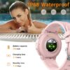 MELANDA Sport Smart Watch Women Bluetooth Call Smartwatch IP68 Waterproof Fiess Tracker Health Monitoring for IOS Android 60