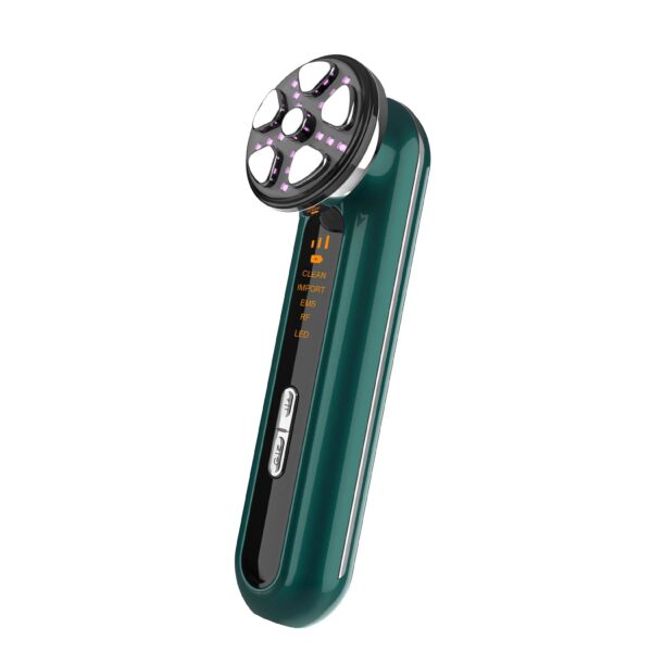 5b384ed95f443b03 Microcurrent Facial Device Face Lifting Machine Neck Skin Tighten Massager LED Light Therapy Vibration Rejuvenation Beauty Tool