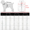 Winter Clothes Warm Big Dog Coat Puppy Clothing Waterproof Pet Vest Jacket For Small Medium Large Dogs Golden Retriever