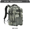 5b49a6a1d0d18694 Tactical Backpack 3 Day Assault Pack Molle Bag 38/45L Large Outdoor Waterproof Hiking Camping Travel 600D Rucksack Men Fishing