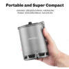 Fire-Maple 600ml G3 Petrel Ultralight Pot Lightweight Outdoor High Efficiency Heat Exchanger Pot Portable for Hiking Travel