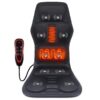 5b5322d8de56200a Electric Back Massager Infrared Full-Body Massage Chair Cushion Heating Vibrator Car Home Office Lumbar Neck Mattress Chair Mat