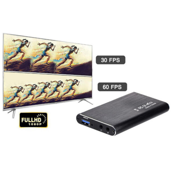 4K USB 3.0 Capture HDMI-compatible 1080P 60fps HD Video Recorder Grabber For Capturing Game Card Live