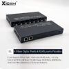 5b695f80723d845d 100/1000M Gigabit Ethernet Fiber Switch 8*1.25G Fiber Port 2 RJ45 Port Media Converter 20KM SC Single Mode Optical Transceiver