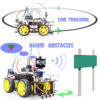 5bb0c252163d1688 New Smart Robot Car Coding for Arduino Programming Great Fun Education Learning Robotic Complete Automation Kit For Projects