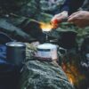 Fire-Maple Buzz Compact Camping Gas Stove | 3100W Mini Pocket Backpacking Cooking Folding Burner | Outdoor Trekking Hiking Mountaineering