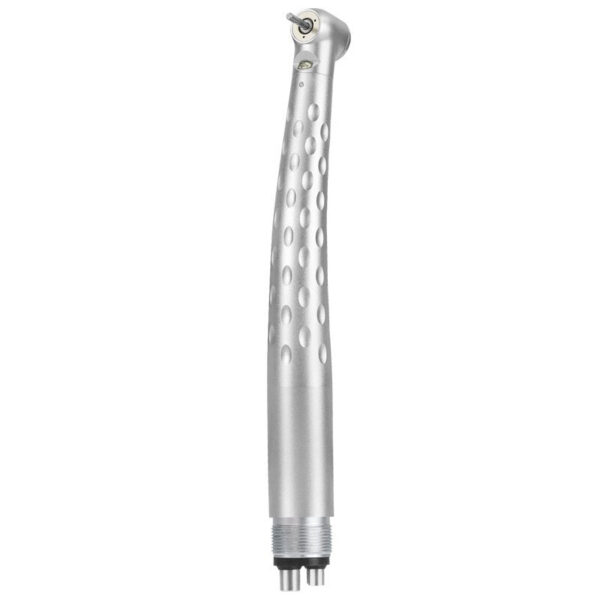 Dental High Speed LED E-Generator Handpiece 2/4 Holes Standard Head Push Button Ceramic Bearing Dentist Tips Triple Water
