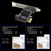 5bd6d57a8acc2fca 4 Port III PCIe Expansion 6Gbps SATA 3.0 to PCI-e 1X Controller PCI Express Adapter Add On Card PCI-E X4 X8 X16