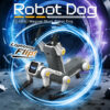 RC Mechanical Dog Intelligent AI RC Robot Dog Voice Command Programmable Singing Dancing Electronic Stunt Bionic Smart Robot Dog