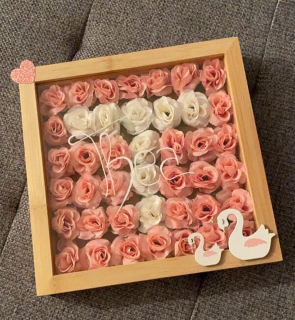 Kesoto 50pcs Pink Roses Artificial Flowers Bulk, 1.6" Small Silk Fake Roses Flower Heads for Decoration, Crafts, Wedding Centerpieces Bridal Shower Party Home Decor