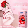 5bf857b7a816c3dd OLO 10Pcs Oral Sex Condoms with Strawberry Taste Safe Sex Penis Sleeve Condom Intimate Goods Tongue Sex Lick Dick Toys for Adult