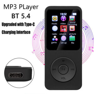 5bf90bbd743ee98b MP3 1.8 in Built-in Speaker HiFi Lossless Music Player Bluetooth 5.4 Type-C Walkman Support FM Radio E-Book Recording