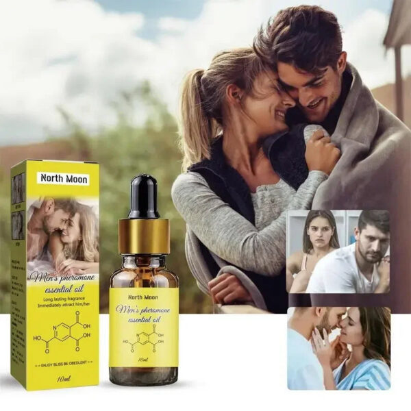 5bfa9441602f4126 10ml Men's Pheromone Essential Oil Long Lasting Natural Refreshing Body Essence Fragrance Attracts Women Into Fragrances New
