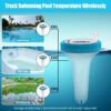 5c0747222b023a45 GEEVON ating Easy Read,Digital Pool Thermometer Wireless with Indoor Temperature Humidity Monitor