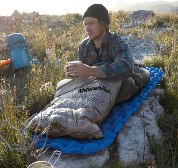 5c0db1286380ef37 Naturehike Sleeping Bag for Adult, Teen, for 3-4 Seasons, Lightweight, Waterproof, Ultra-Warm Mummy Sleeping Bag for Indoor, Camping, Hiking, Backpacking, Mountaineering