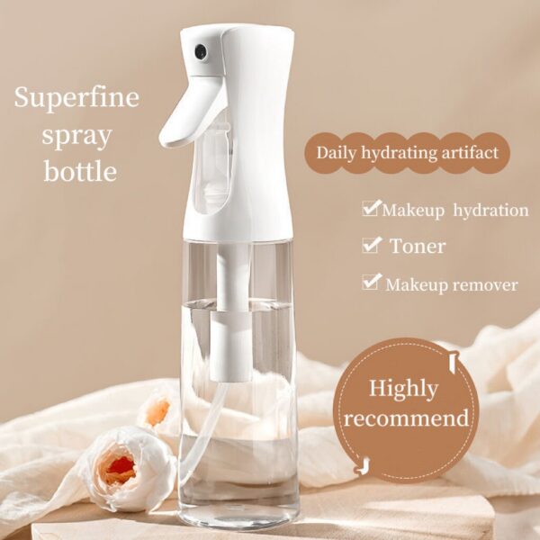 Press Bottle Continuous High Pressure Toner Emulsion Essence Bottled Ultra-fine Atomized Disinfection Sprayer Hair Spray