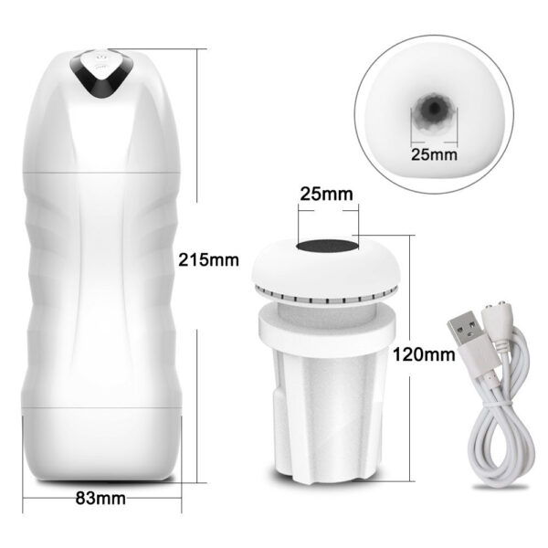 Automatic Sucking Male Mastubator Blowjob Masturbation Equipment hine Sex Toys Adult Goods for Men Man Masturbators Cup