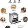 5c233dc3aa4433fc REDCAMP Large Camping Wood Burning Stove, Stainless Steel Compact Portable Foldable Folding Mult Fuel Camp Stove, Perfect for Backpacking Hiking Travelling Outdoor Cooking Picnic BBQ, Large