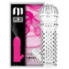 Big Spikes Penis Cock Ring Sheath Reusable Penis Sleeve Ejaculation Time Delay Ribbed Stimulate Penis Sleeve Sex Toys for Male