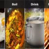 5c488f8f6cf7a52d MEETOZ Lightweight Portable Wood Burning Camping Stove Camping Backpacking Stove Folding Wood Stove for Outdoor Hiking Camping Picnic Stove