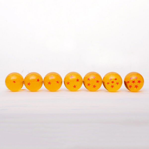 Dragon Ball 7pcs/set 1:1 Crystal ball 3.5cm Action Figure Toys Summon Shenron ing Balls Collection Model Gift