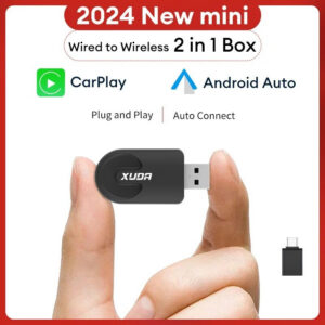 XUDA NEW CarPlay Android Auto Wireless Adapter Smart Mini Box Plug And Play WiFi Fast Connect Universal For Nissan