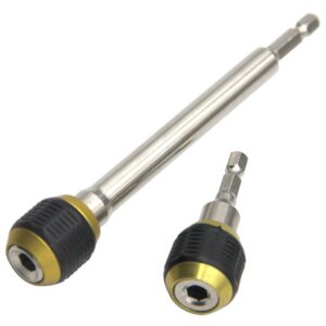 5c8c1b8066659a2f Large Head Pop-up Quick Release Self-locking Hexagonal Handle Extension Rod Electric Drill Driver Conversion Screwdriver Tool