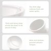 5cb21f0e5d335d69 2 Extra Wide Raised Cat Food Bowl, Elevated Anti-Vomiting Cat Feeder Whisker Stress-Free Dog Two Bowls Ceramic Cat Feeding Bowls White