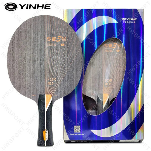 YINHE PRO 03 Table Tennis Blade Professional 5+2 KLC Inner Force Ping Pong Blade OFF+ Brand New Base Board with Original Case
