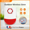 5cc60dece0760cb4 Staniot 433Mhz Indoor/Outdoor Wireless Siren Waterproof Flash Strobe Alarm 120db High Decibel For Smart Security Alarm System