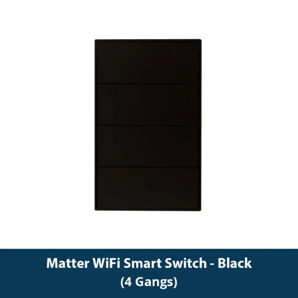 5cd3f9eb66eeb8bb Zemismart Matter WiFi 1 2 3 4 6 Gangs Smart Wall Light Switch Neutral Required with Big Button SmartThings App Homekit Control