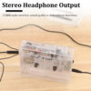 5cda218639c2574d HIFI Sound Retro Nostalgia Bluetooth5.0 tape player Transparent PlayerDual Track Can Automatically Flip Tape