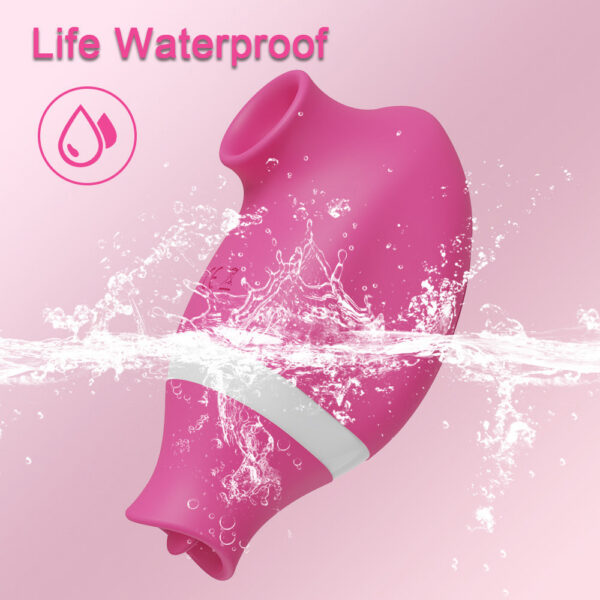 5ce3827ec2c4b84b Powerful Sucking Vibrator Women Clitoris Vacuum Stimulator Oral Nipple Tongue Licking Toys Goods for Female Adult