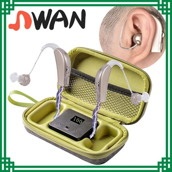 5cfcfdb8ee2398a9 Long Standby Hearing Aid Behind The Ear Sound Amplifier Portable Left and Right Universal Rechargeable Deaf Gift