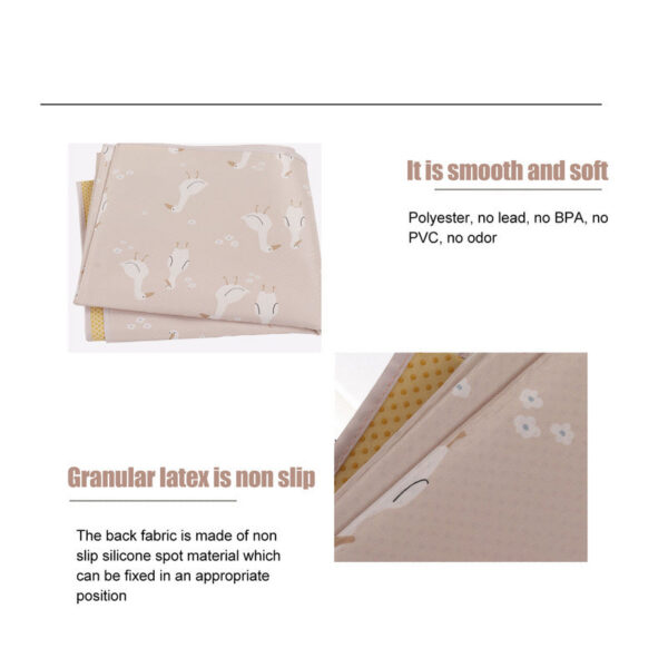 Infant Play Large Waterproof Portable Foldable Baby Activity Mat for Crawg Indoor Outdoor