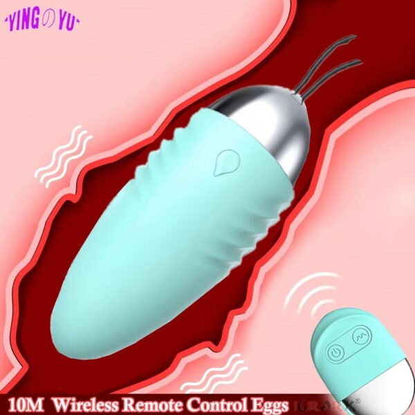 Kegel Ball Exerciser 10m Wireless Jump Egg Remote Control Vibrator Body Massager Adult Products Sex Toys for Women Lover Games