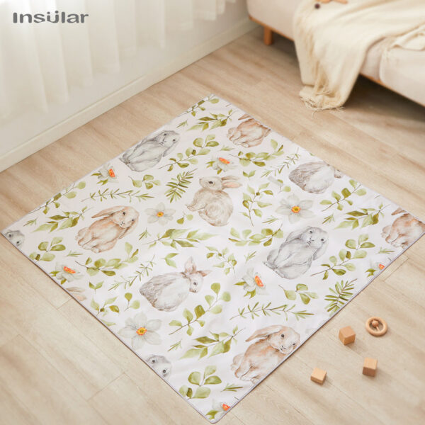 5d30606d43507197 Foldable Baby Play Mat Non Slip Waterproof Durable Educational Children's Carpet in the Nursery Climbing Pad Kid Activitys Games