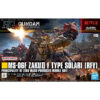 Bandai Genuine HG MS-06F ZAKU Ⅱ F TYPE SOLARI [RFV] 1/144 Gundam Anime Action Figure Assembly Model Toys Ornaments Gift Children