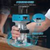 5d46502468d7d5a8 Woodworking Electric Trimmer Brushless Trimming Machine Wood Router Milling Engraving Slotting Machine For Makita 18V Battery