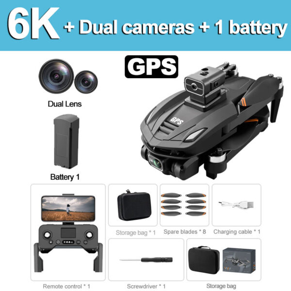 For Xiaomi V168 8K 5G GPS Professional HD Aerial Photography Dual-Camera Omnidirectional Obstacle Avoidance Drone Original